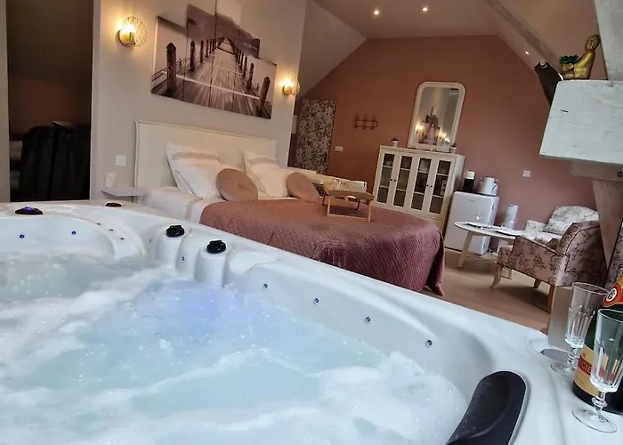 Le Cocon Avec Jacuzzi Privatif Normandie Appartement *