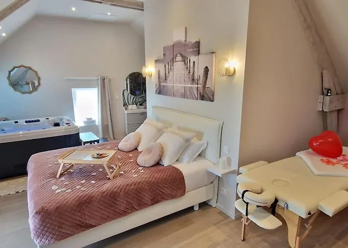 Le Cocon Avec Jacuzzi Privatif Normandie Appartement *