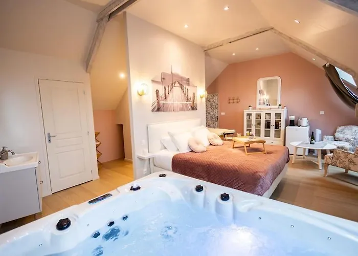 Le Cocon Avec Jacuzzi Privatif Normandie *